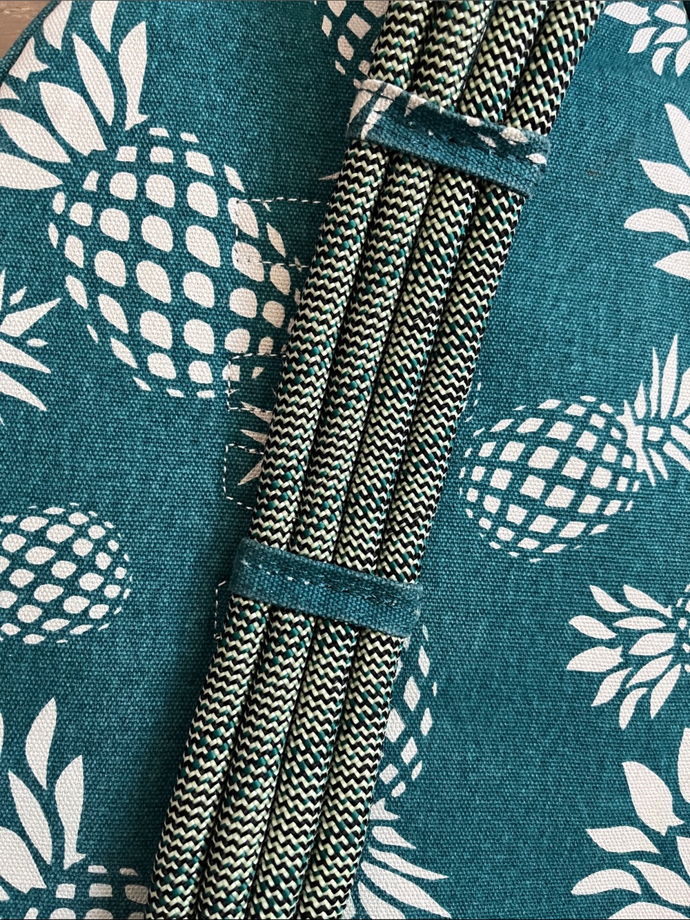 KAVU Pineapple Print Canvas Rope Bag - Picture 5 of 9